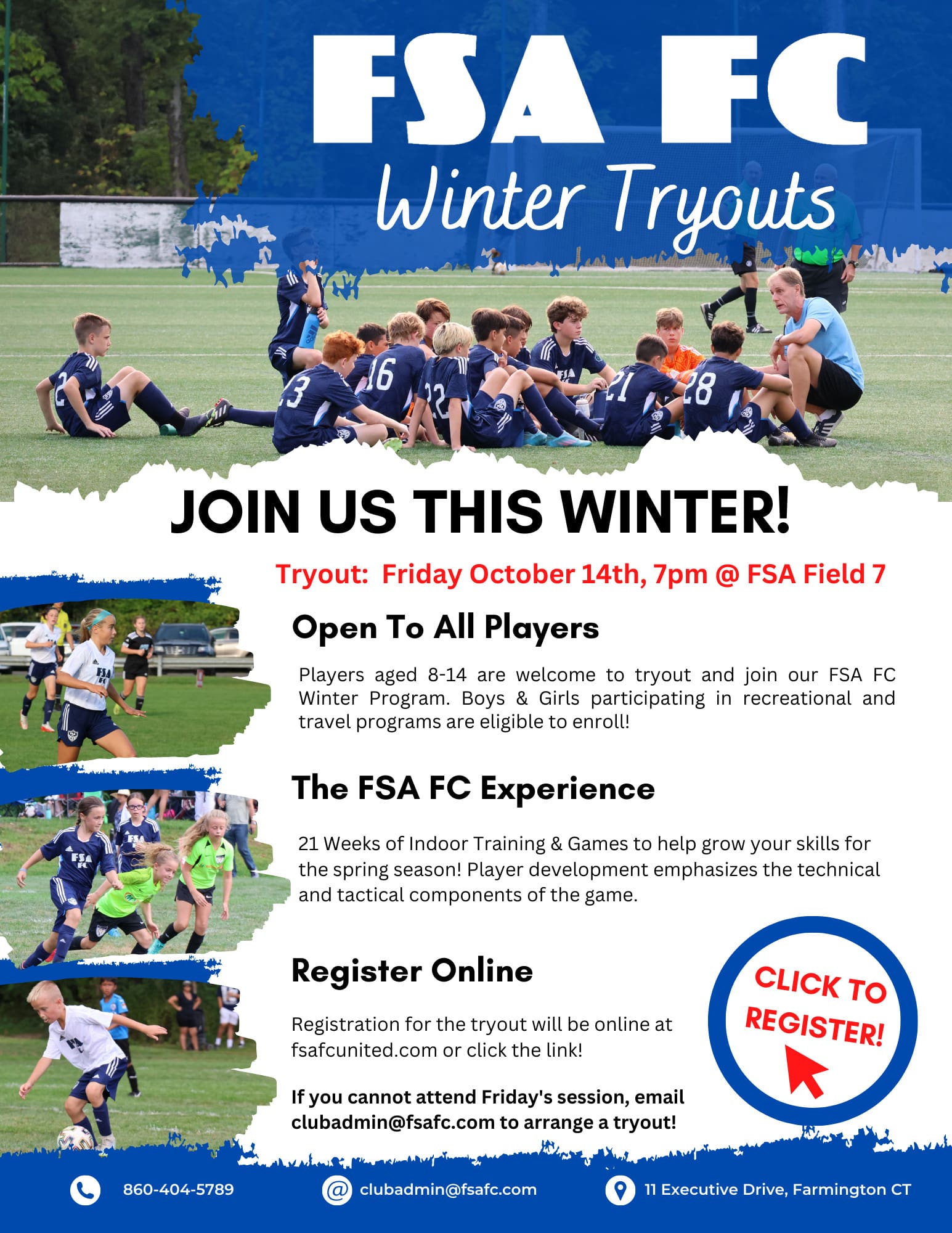 FSA FC Winter Tryout Sep 26